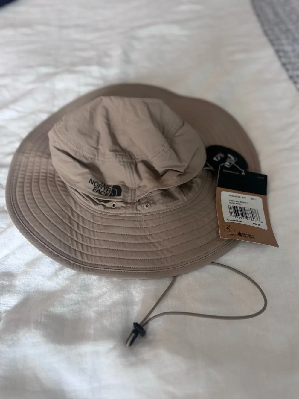 The North Face Men's Tan Boonie Hat with Chin Cord